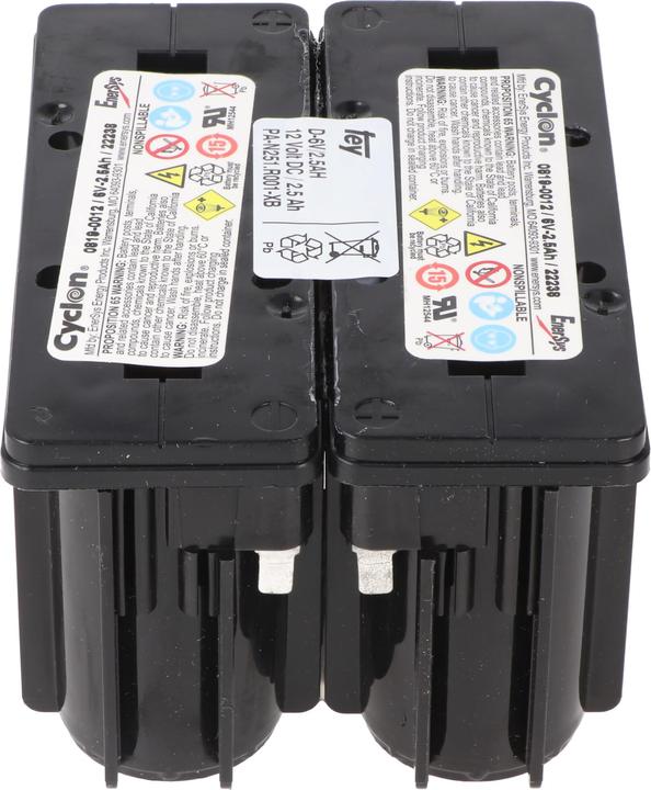 Actual product image Hawker Energy Hawker Enersys Cyclon 0819-0020, Pb2,5-12, Faston 4,8mm Anschluss, 12V, 2,5Ah (1 pcs., 2500 mAh)