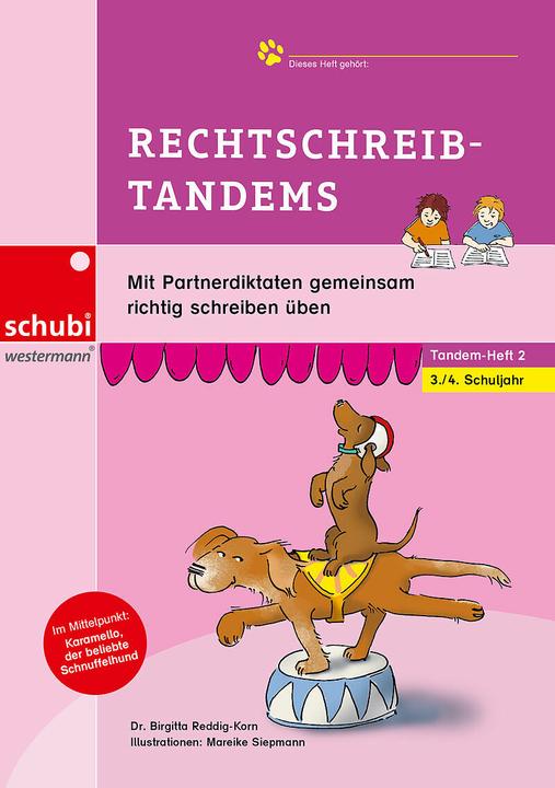 Produktbild Rechtschreib-Tandems 3/4 (Deutsch, Dr. Birgitta Reddig-Korn, 2024)