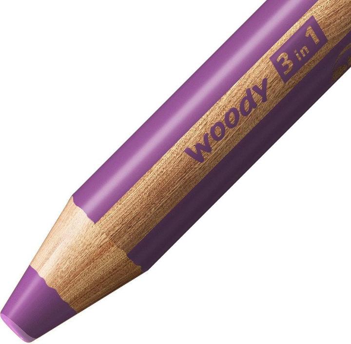 Image du produit STABILO woody 3 en 1 crayon de couleur (Bruyère, 1 x)