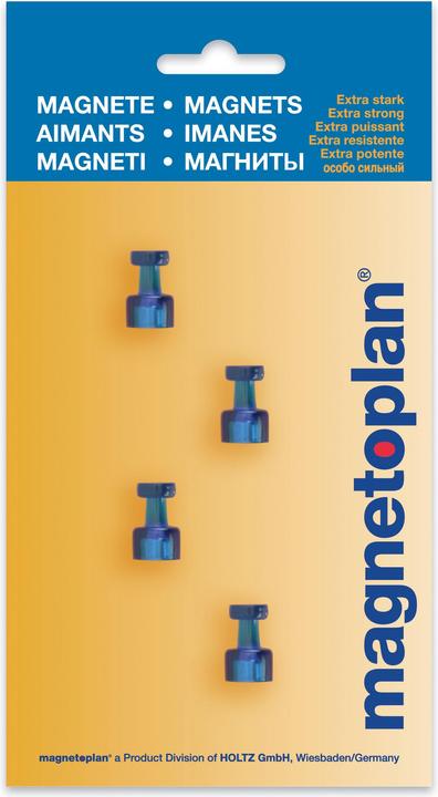 Actual product image Magnetoplan memo holders (4 x)