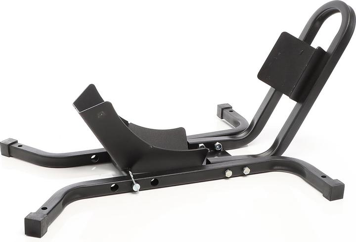 Actual product image XPOtool Motorcycle Front Wheel Chock 17-21” Tyres 90-130mm Motorbike Stand for Transport or Storage