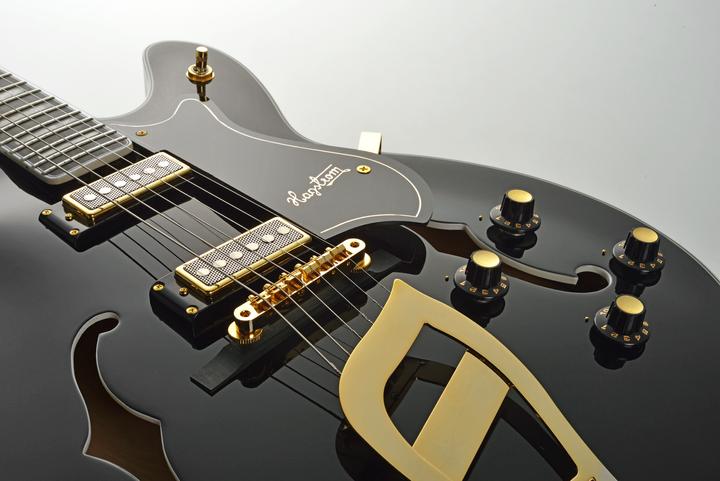 Produktbild Hagstrom E-Gitarre, 67' Viking, Black Gloss (E-Gitarre, Ahornholz)