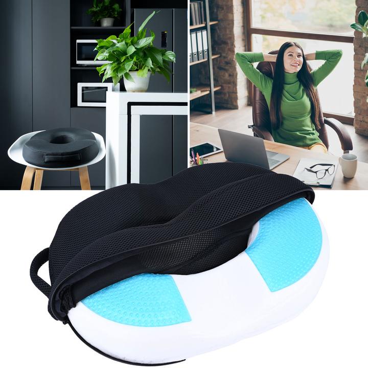 Produktbild Casativo Ergonomischer Gel Sitzring (45 x 35 x 7 cm)