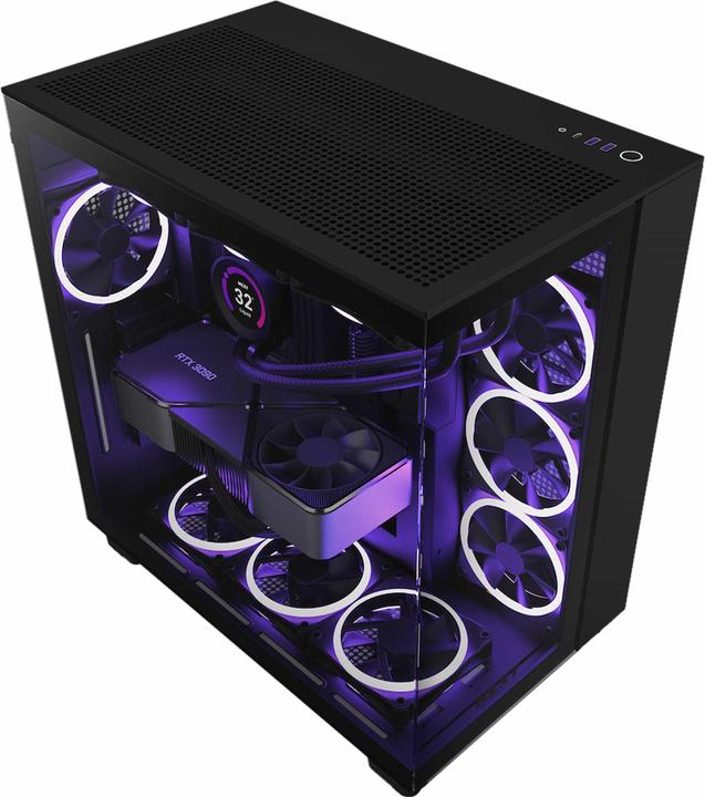 NZXT H9 Flow (mATX, Mini-ITX, ATX)