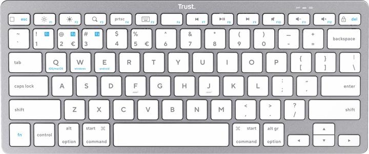 Produktbild Trust BASICS Bluetooth Keyboard DE (DE, Kabellos)