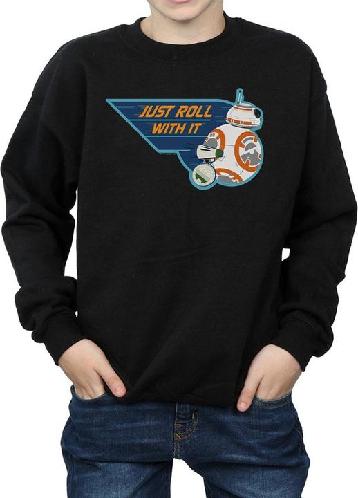 Produktbild Star Wars DO & BB8 Just Roll With It Sweatshirt Jungen (140, 146)
