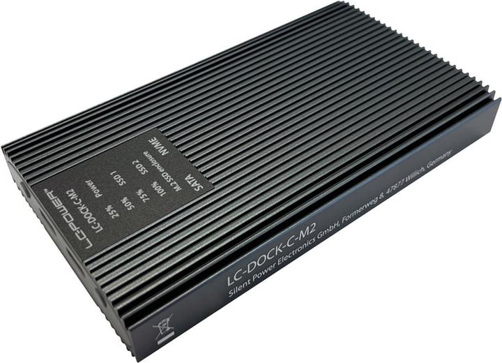 Produktbild LC-Power LC-DOCK-C-M2 USB3.2 Docking Station NVMe &SATA-M.2 retail (M.2)