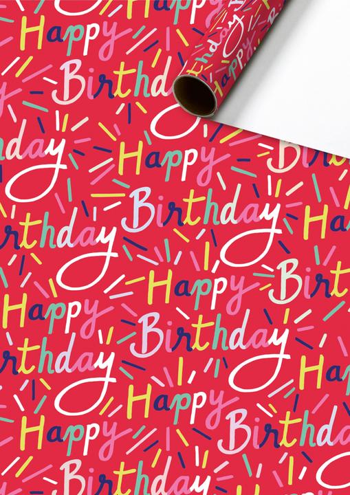 Produktbild Stewo Geschenkpapier Birthday (Geschenkpapier, 1 x)
