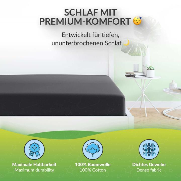 Actual product image Etérea Comfort Jersey Topper (180 x 200 cm, 200 x 200 cm)