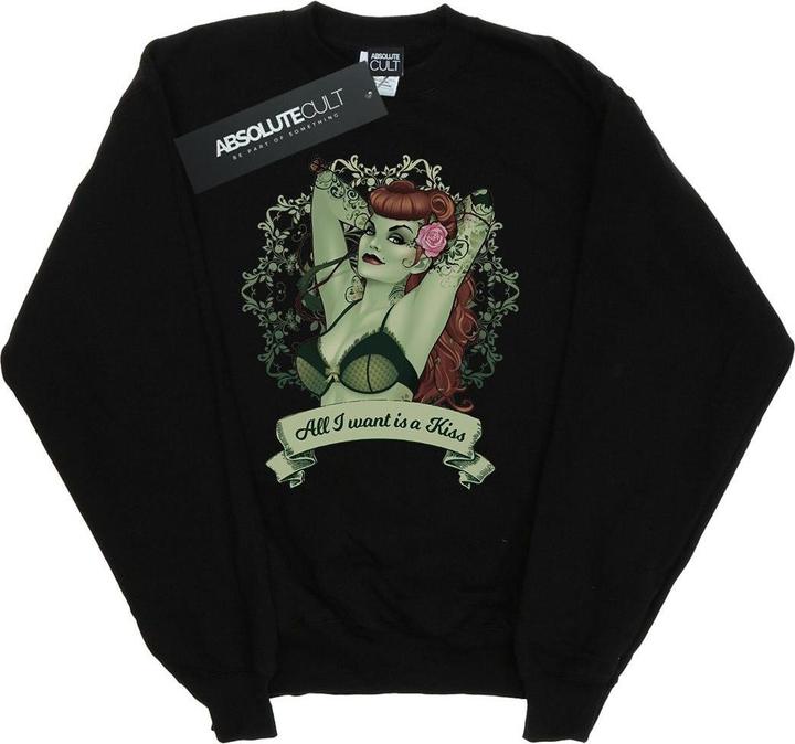 Poison Ivy All I want Is A Kiss Sweatshirt (XL)
