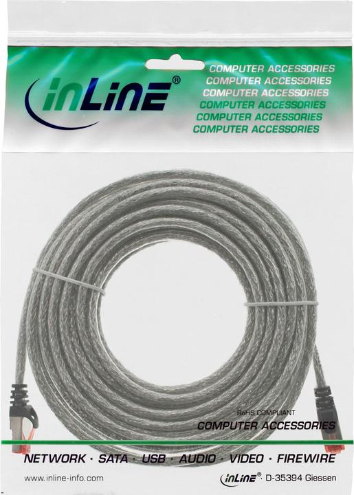 Image du produit InLine Câble de réseau (S/FTP, CAT6, 10 m)