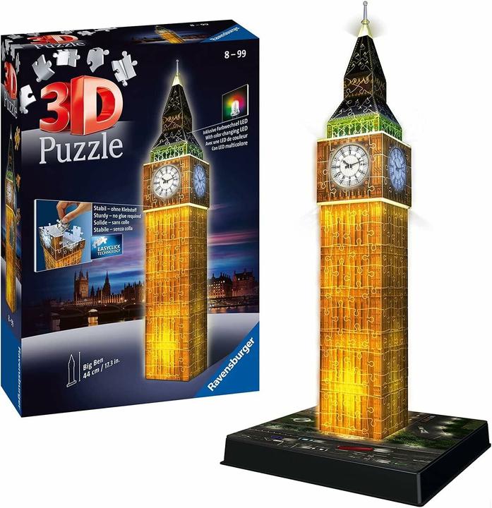 Produktbild Ravensburger Ben 3D Nacht Edition (216 Teile)