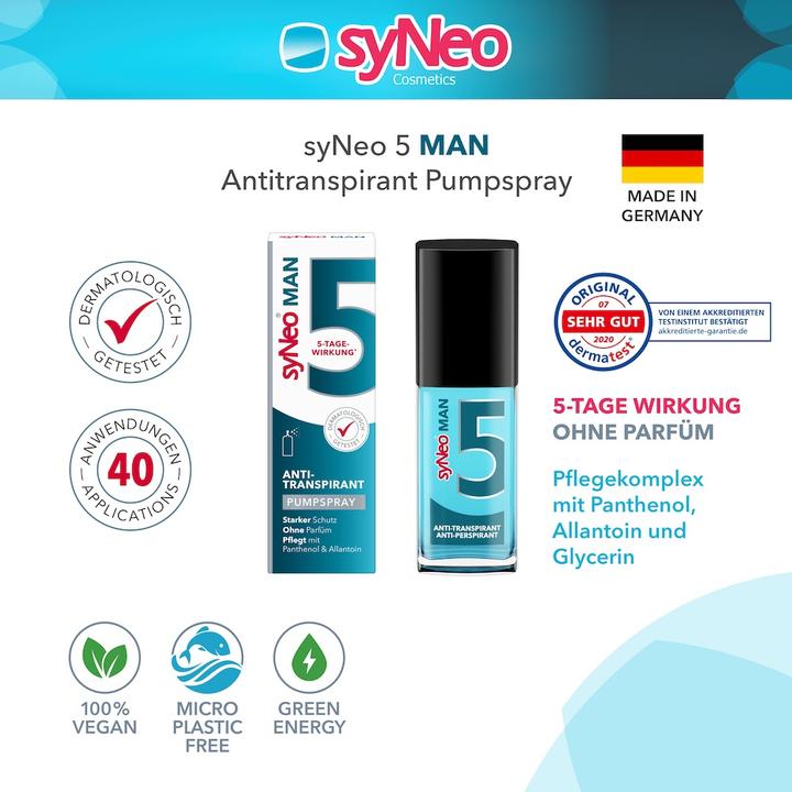 Image du produit syNeo 5 MAN Antitranspirant Pumpspray (Spray, 30 ml)