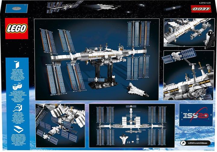 Actual product image LEGO International Space Station (21321, LEGO Ideas, LEGO Rare Sets)