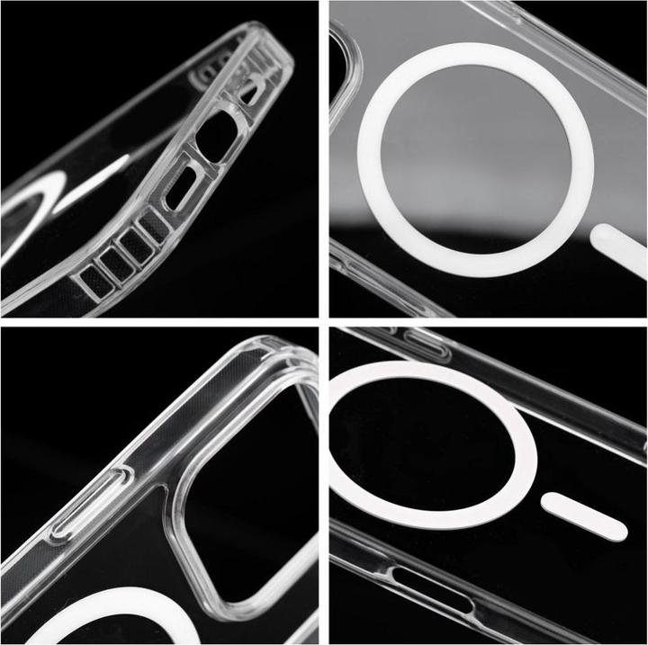Immagine prodotto OEM Back panel cover Drop Glue Colorful Ring Mag Cover compatible with MagSafe for SAMSUNG A56 white (Samsung Galaxy A56)