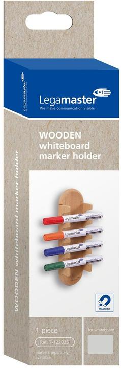 Image du produit Legamaster Porte-plume Wooden Whiteboard, marron clair