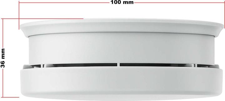 Actual product image Wiltec Rauchmelder