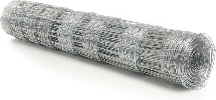 Produktbild Wiltec Wildzaun Weidezaun 50m lang 100/08/15 Drahtzaun Knotengeflecht Forstzaun (50 m)