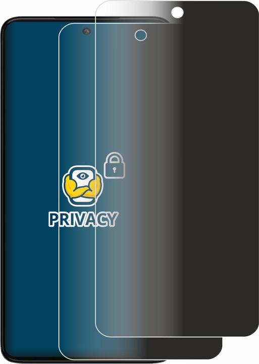 Actual product image BROTECT Anti-spy privacy film Blue light protection film (2 Piece, Motorola Moto G84)