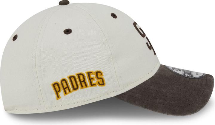 Actual product image New Era 9Twenty Casual Classics Cap - San Diego Padres Beige