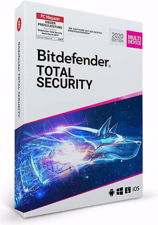 Image du produit Bitdefender Sécurité totale 2020 (10 Utilisateur, 36 mois)