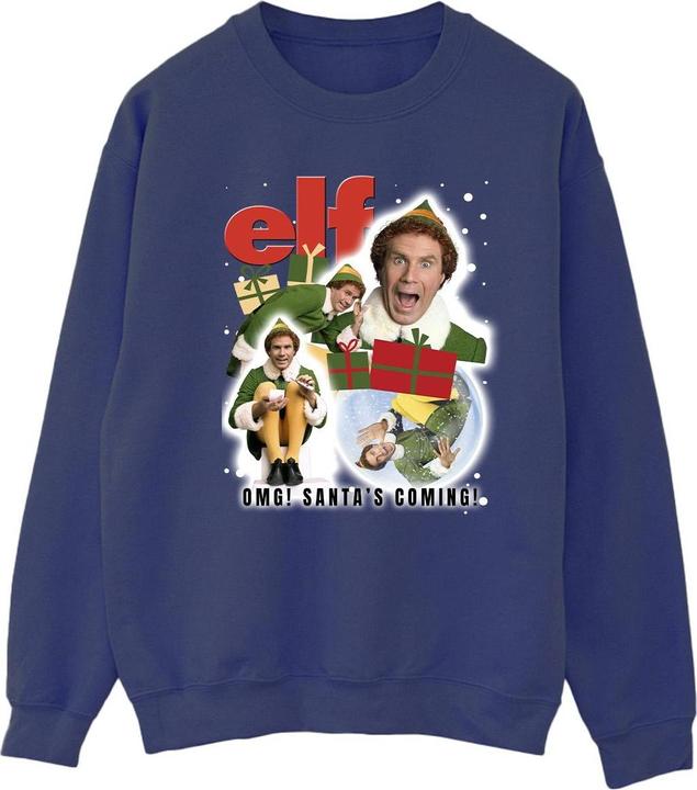 Elf Buddy Collage Sweatshirt (L)