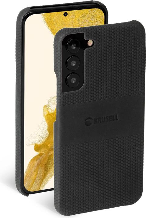Produktbild Krusell Leather Cover for Samsung Galaxy S22 vintage black (62464) (Samsung Galaxy S22)