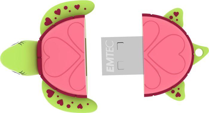 Produktbild Emtec M335 The Marine Range Lady Turtle (16 GB, USB-A)