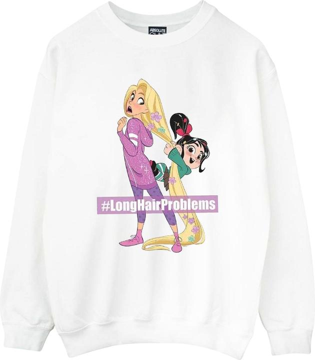 Produktbild Disney Wreck It Ralph Rapunzel And Vanellope Sweatshirt Jungen (116)