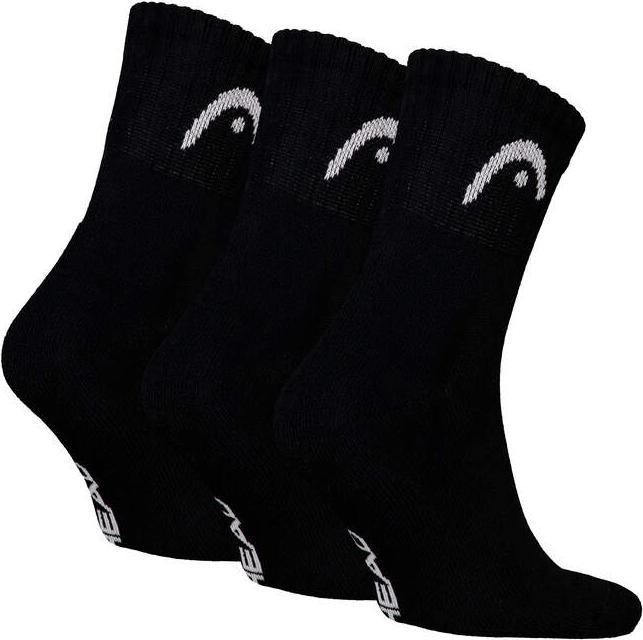 Immagine prodotto Head Socks Tennis Club Short Crew Black (3x) (35 - 38)