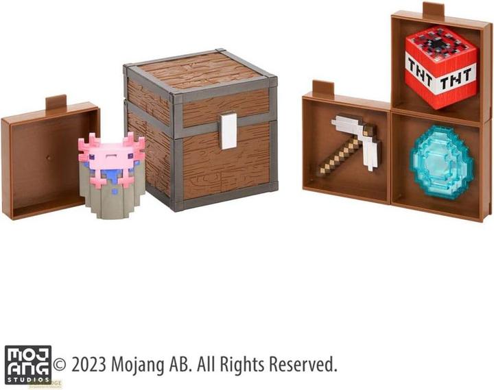 Image du produit Noble Collection Minecraft Loot Chest Caves 10 cm