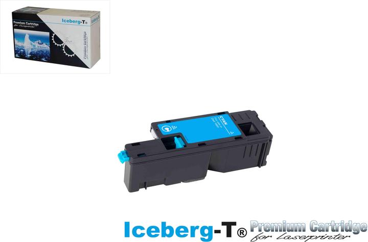 Actual product image Iceberg-T Toner Dell C1660W 1'000 pages, cyan (C)