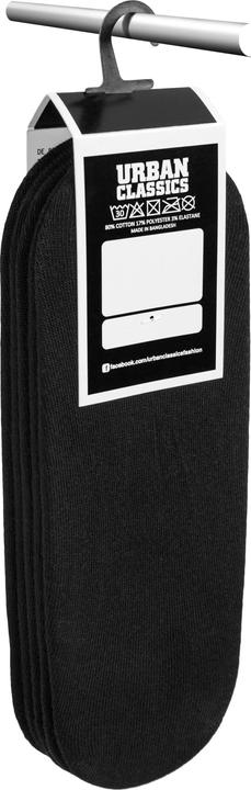 Immagine prodotto Urban Classics Invisible Socks 5-Pack (Confezione da 5 pezzi, 43 - 46)