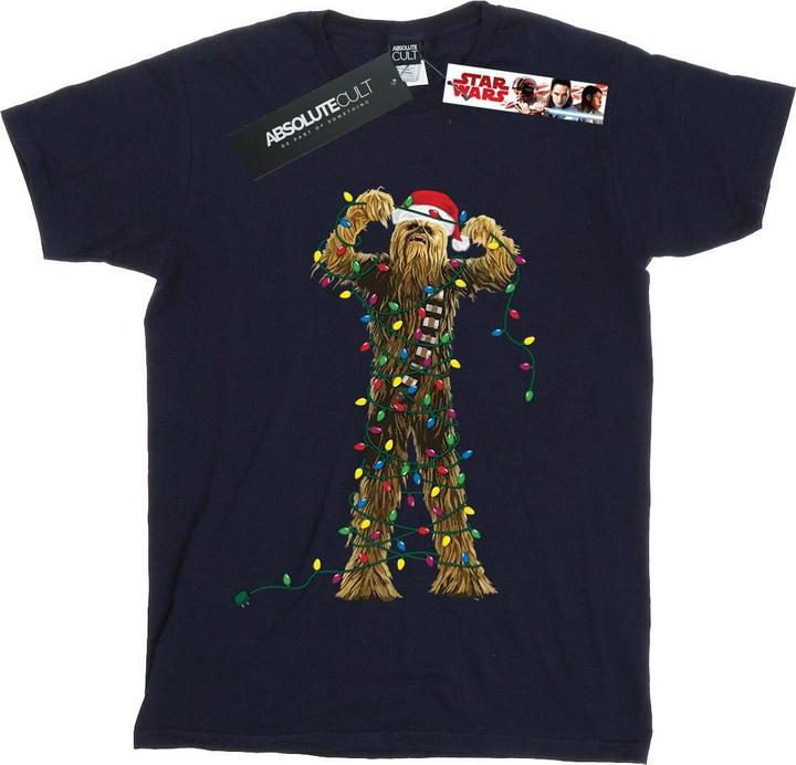 Star Wars Chewbacca Christmas Lights TShirt Mädchen