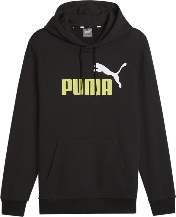Puma ESS+ 2 Col Big Logo Kapuzenpullover TR Schwarz 586765 59 L (L)