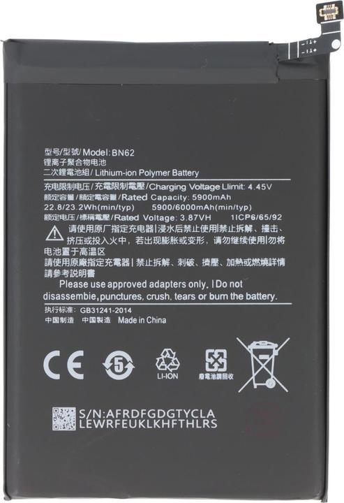 Actual product image AccuCell Akku Xiaomi Redmi 9 4G