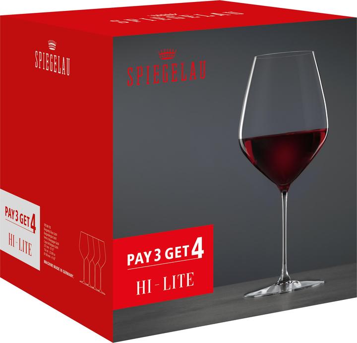 Produktbild Spiegelau Burgunderkelch Hi-Lite 73cl, 4er-Pack (730 cl, 4 Gläser)