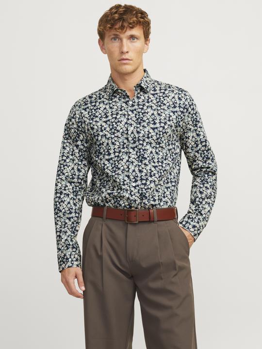 Immagine prodotto Jack & Jones Jprblaleeds Print Dobby L/S Shirt Ln (M)