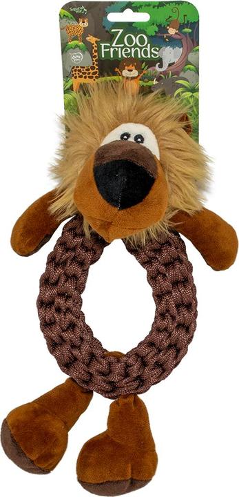 Produktbild EBI Duvo+ Zoo Friends Regen Nashorn Ring (Plüschspielzeug Hund)