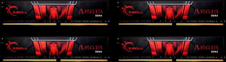 Produktbild G.Skill Aegis (4 x 16GB, 2400 MHz, DDR4-RAM, DIMM)