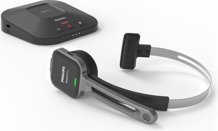 Image du produit Philips Casque de dictée SpeechOne (sans fil) avec télécommande (PSM6500)