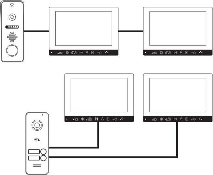 Valeurs nutritives et ingrédients Emos Moniteur pour portier vidéo EM-10AHD 7" LCD