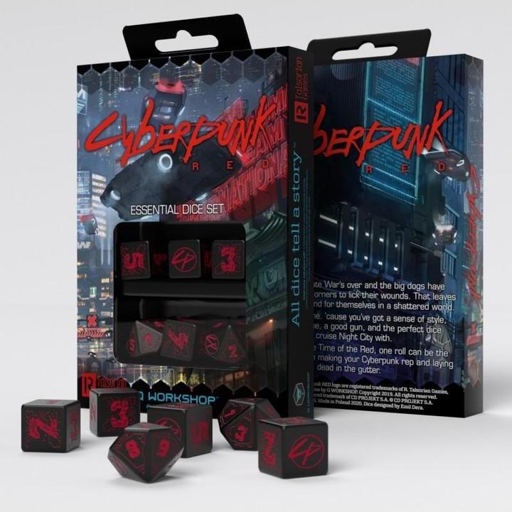 Image du produit Q Workshop SCPE06 - Cyberpunk Rouge : Night City Essential Set