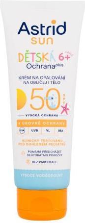 Astrid Sun Kids Face And Body Cream (Sonnencreme, SPF 50, 75 ml, 150 g)