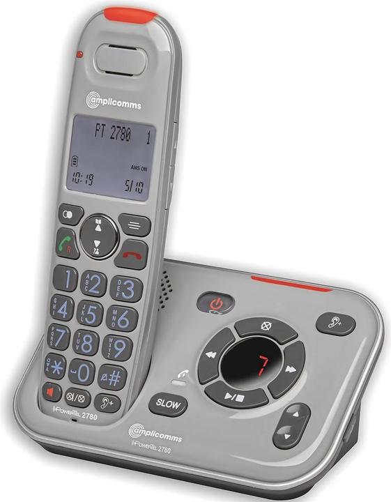 Actual product image amplicom Audioline ms PowerTel 2780 with AB