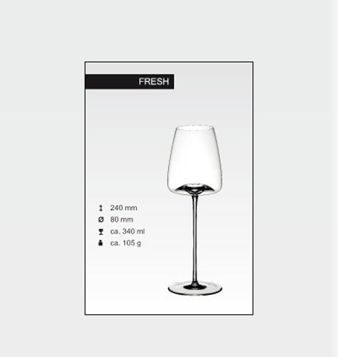 Actual product image Zieher Vision Fresh Weinglas 2er-Set (34 cl, 2 Glasses, White wine glasses)
