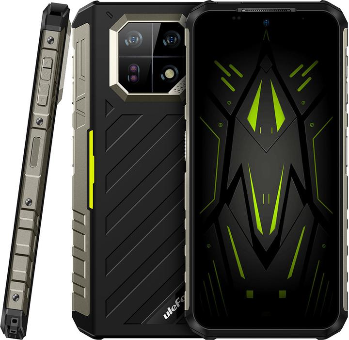 Actual product image Ulefone Armor 22 (256 GB, Green, Black, 6.57", Dual SIM, 64 Mpx, 4G)