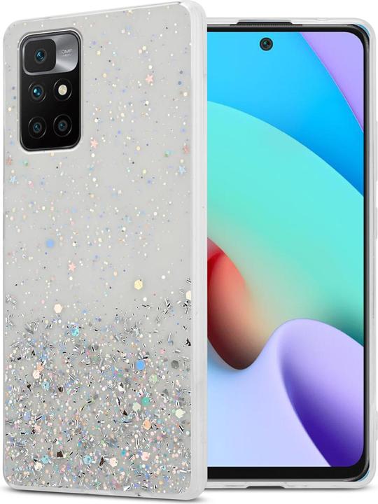 Transparent mit Glitter