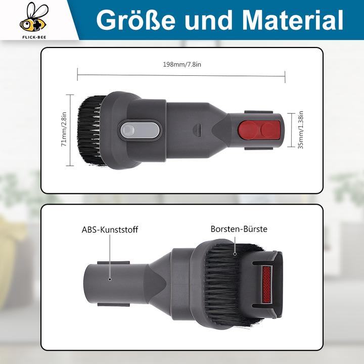 Actual product image Flickbee Bürstenset 6-teilig für Dyson V7 V8 V10 V11 V15