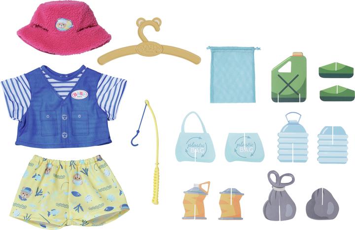 Produktbild Zapf Creation BABY born Bär Fischer Outfit